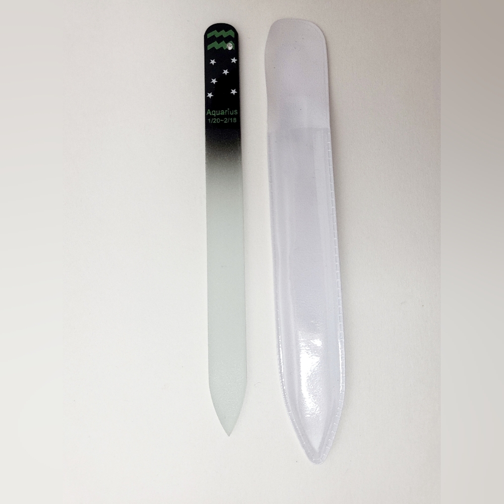 Aquarius Glass Nail File - NWT